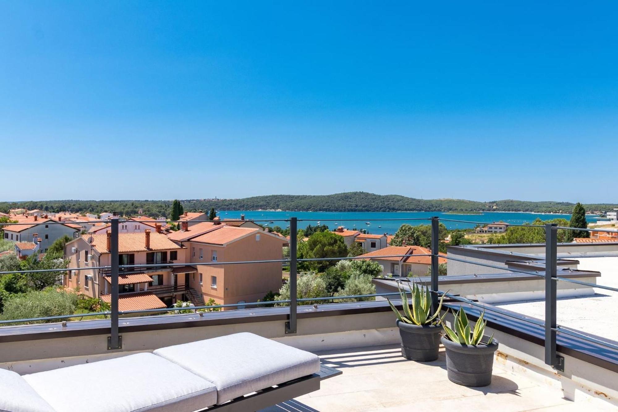 Penthouse Apartment Sax Medulin Bagian luar foto