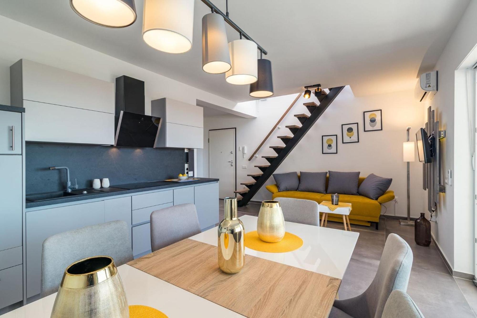 Penthouse Apartment Sax Medulin Bagian luar foto